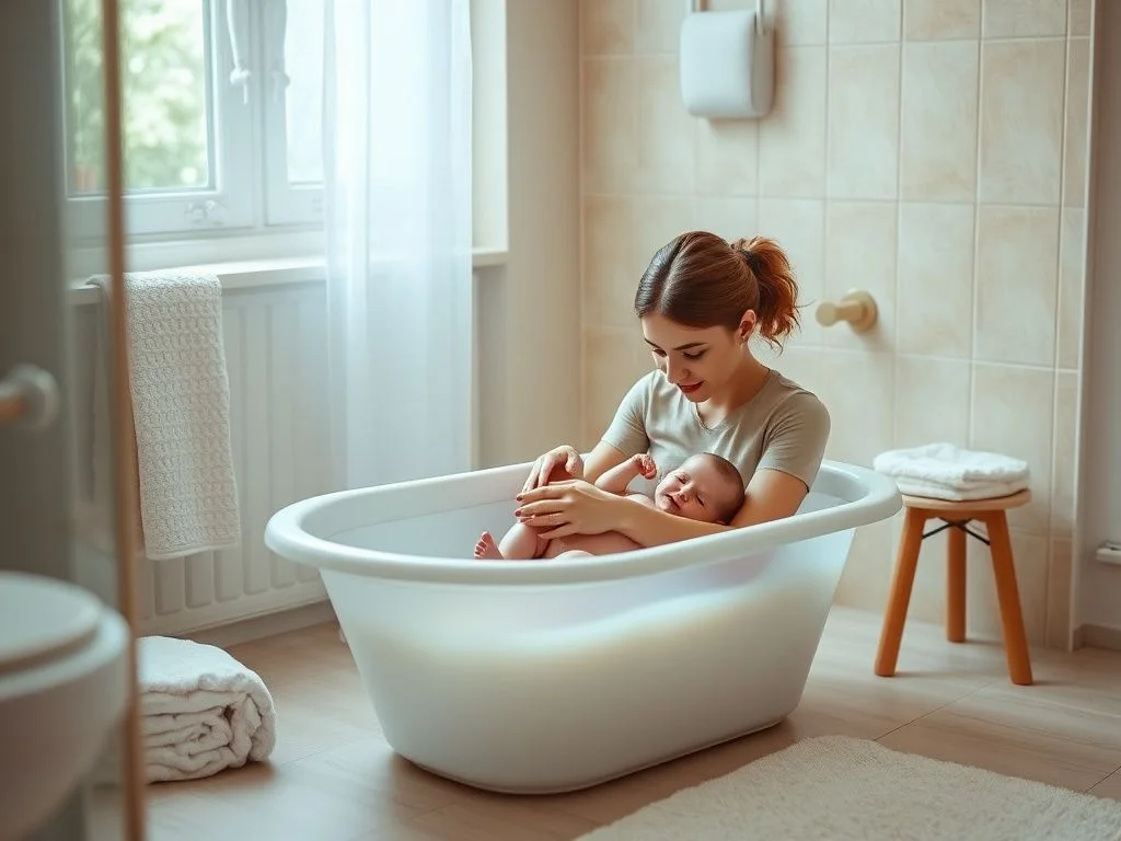 Ako kúpať novorodenca: Kompletný návod pre prvé kúpanie vášho bábätka