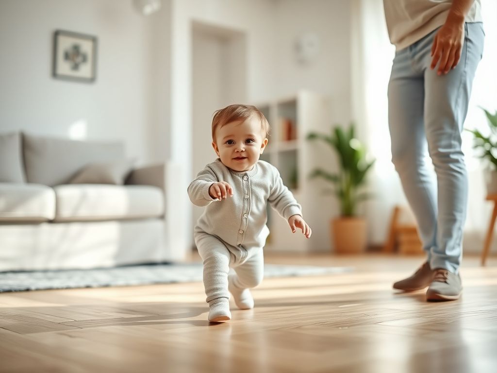 Prvé krôčiky: kedy vaše bábätko začne chodiť a ako ho správne podporiť